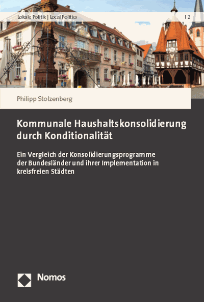 Cover of book: Kommunale Haushaltskonsolidierung durch Konditionalität