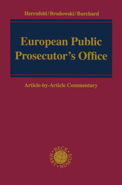 Cover of book: European Public Prosecutor's Office