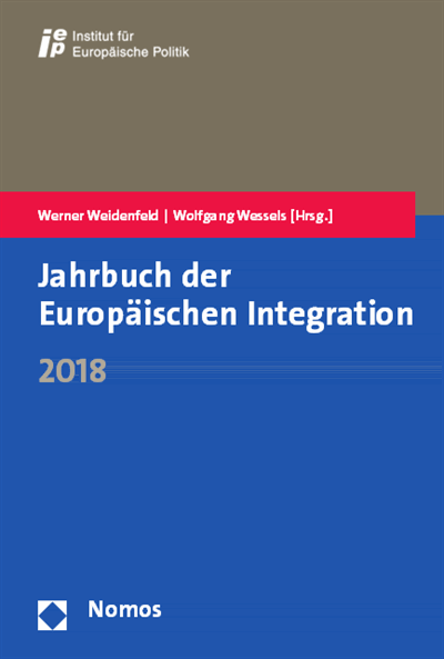 Cover of book: Jahrbuch der Europäischen Integration 2018