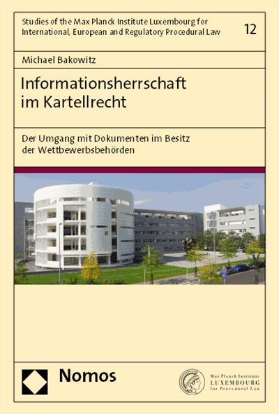 Cover des Buchs: Informationsherrschaft im Kartellrecht