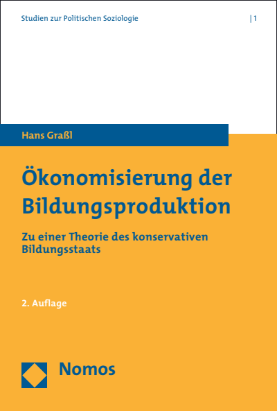 Cover of book: Ökonomisierung der Bildungsproduktion