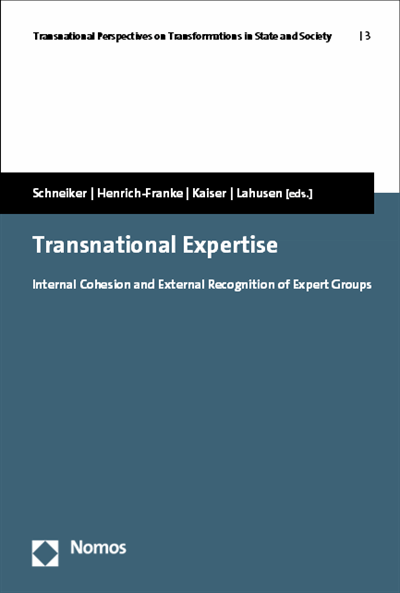 Cover of book: Transnational Expertise