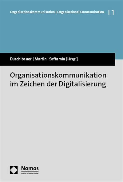 Cover des Buchs: Organisationskommunikation im Zeichen der Digitalisierung