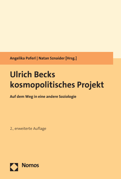 Cover of book: Ulrich Becks kosmopolitisches Projekt