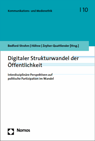 Cover of book: Digitaler Strukturwandel der Öffentlichkeit