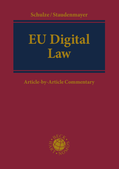 Cover of book: EU Digital Law