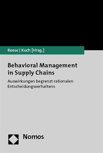 Cover des Buchs: Behavioral Management in Supply Chains