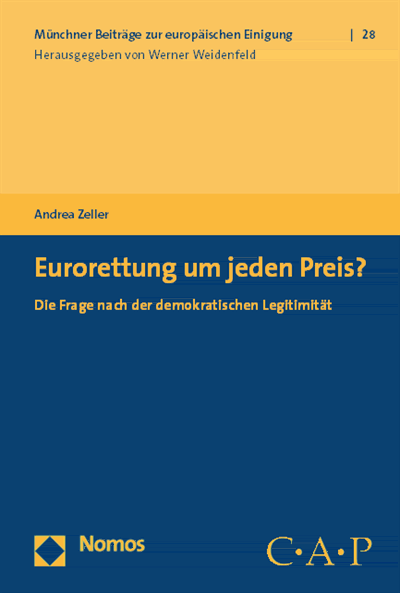 Cover of book: Eurorettung um jeden Preis?