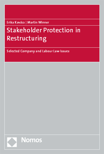 Cover of book: Stakeholder Protection in Restructuring
