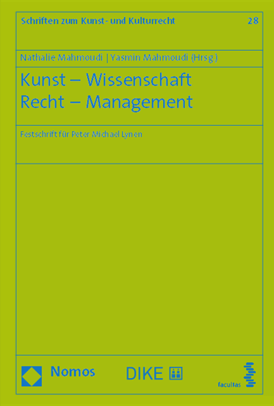 Cover of book: Kunst - Wissenschaft - Recht - Management