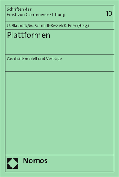 Cover des Buchs: Plattformen