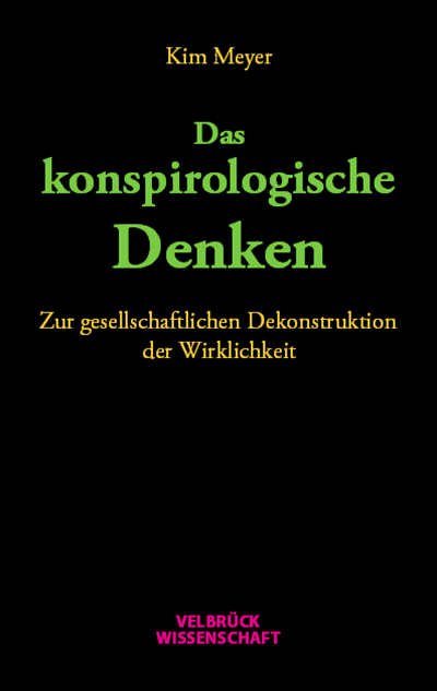 Cover of book: Das konspirologische Denken