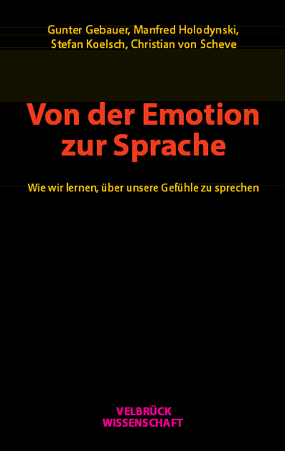 Cover of book: Von der Emotion zur Sprache