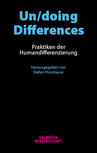 Cover of book: Un/doing Differences