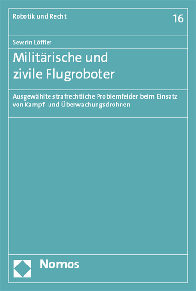 Cover of book: Militärische und zivile Flugroboter