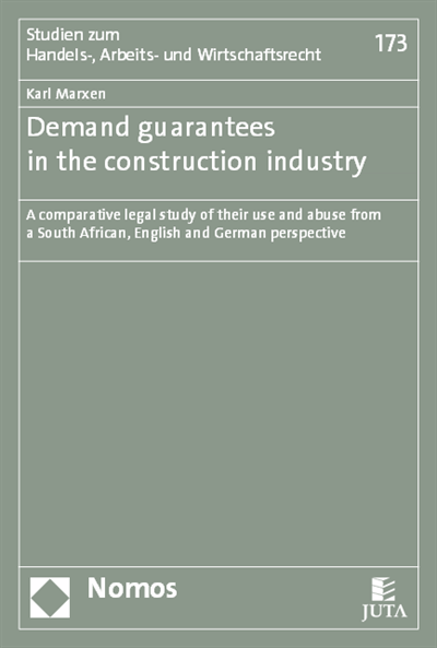 Cover des Buchs: Demand guarantees in the construction industry