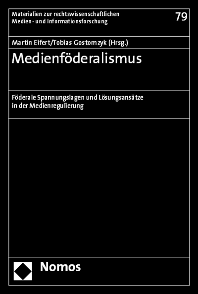 Cover des Buchs: Medienföderalismus