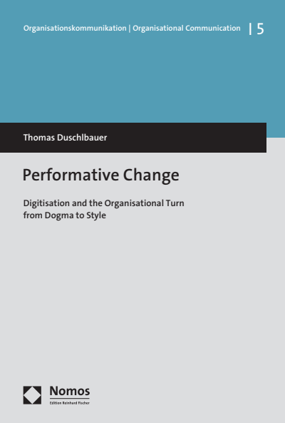 Cover des Buchs: Performative Change
