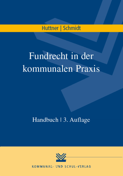 Cover des Buchs: Fundrecht in der kommunalen Praxis