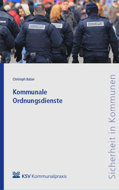 Cover des Buchs: Kommunale Ordnungsdienste