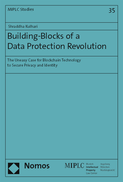 Cover des Buchs: Building-Blocks of a Data Protection Revolution