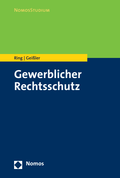 Cover des Buchs: Gewerblicher Rechtsschutz