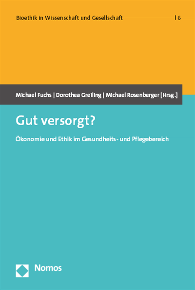 Cover of book: Gut versorgt?