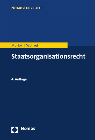 Cover of book: Staatsorganisationsrecht