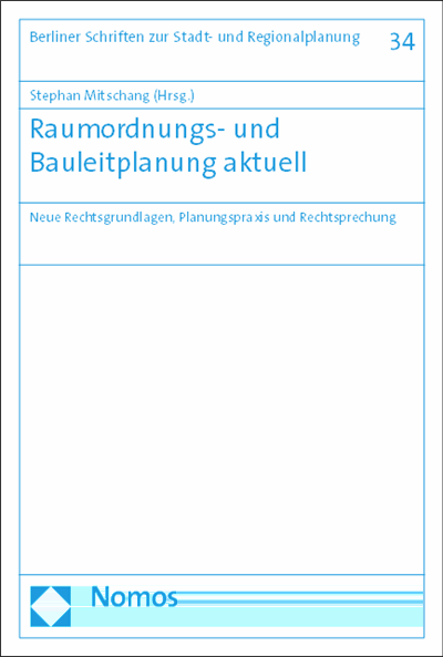 Cover of book: Raumordnungs- und Bauleitplanung aktuell