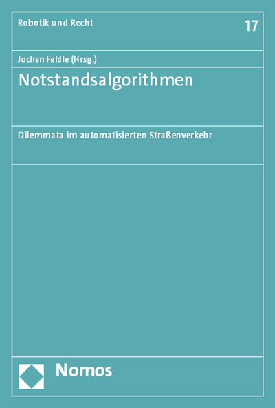Cover of book: Notstandsalgorithmen