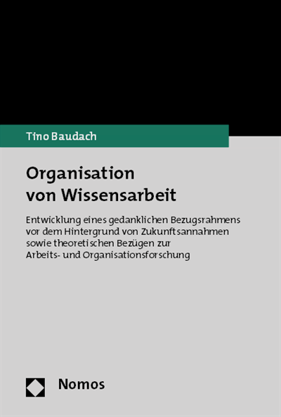 Cover des Buchs: Organisation von Wissensarbeit