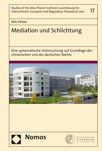 Cover des Buchs: Mediation und Schlichtung