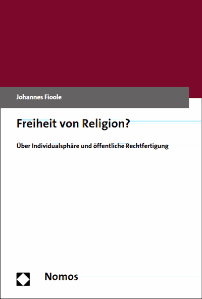 Cover of book: Freiheit von Religion?