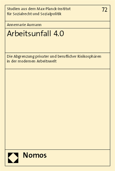 Cover of book: Arbeitsunfall 4.0