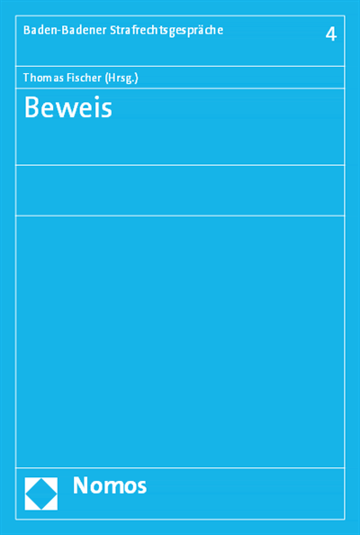 Cover des Buchs: Beweis