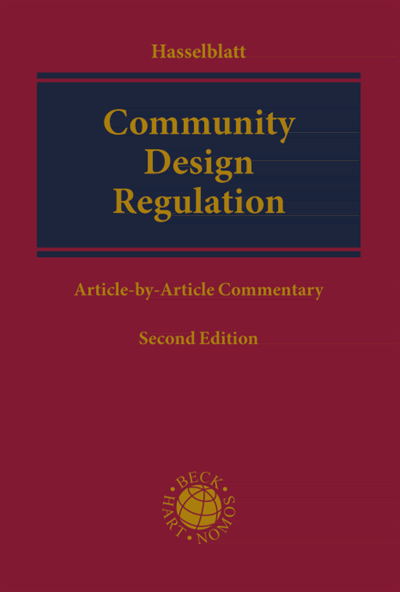 Cover des Buchs: Community Design Regulation