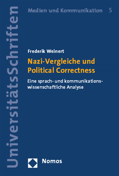 Cover des Buchs: Nazi-Vergleiche und Political Correctness