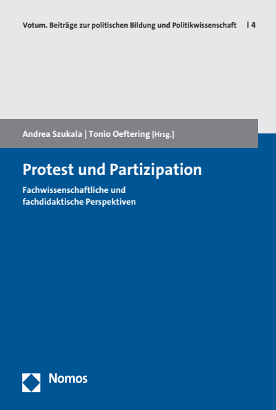Cover of book: Protest und Partizipation
