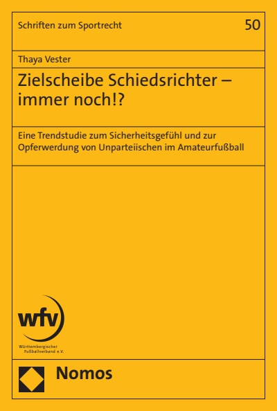 Cover of book: Zielscheibe Schiedsrichter - immer noch!?