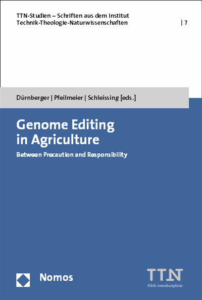 Cover des Buchs: Genome Editing in Agriculture