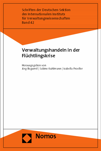 Cover des Buchs: Verwaltungshandeln in der Flüchtlingskrise