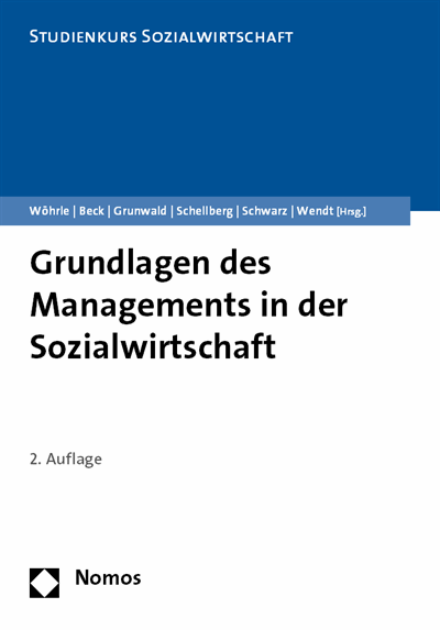 Cover of book: Grundlagen des Managements in der Sozialwirtschaft