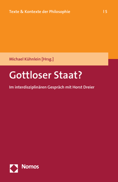 Cover des Buchs: Gottloser Staat?