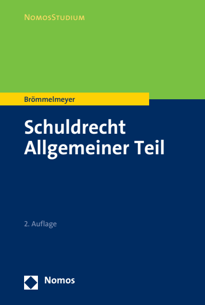 Cover des Buchs: Schuldrecht Allgemeiner Teil