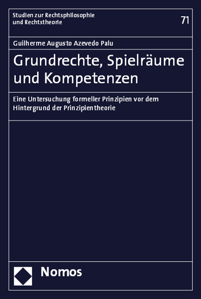 Cover des Buchs: Grundrechte, Spielräume und Kompetenzen
