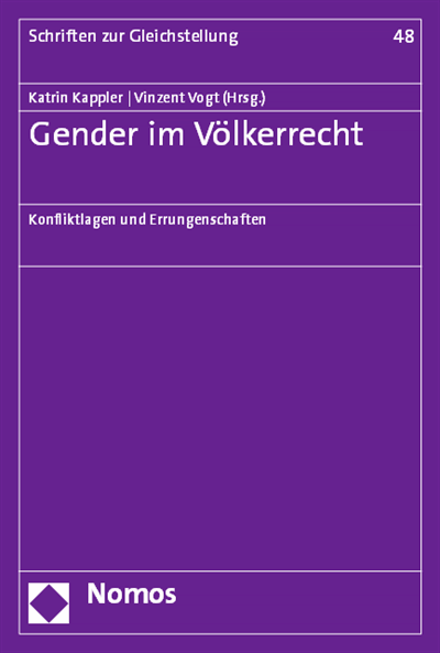 Cover des Buchs: Gender im Völkerrecht