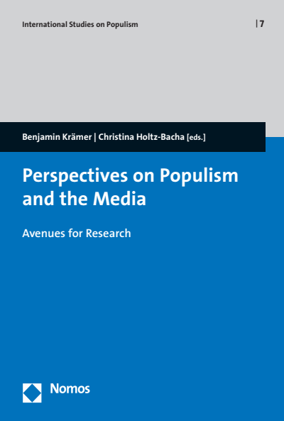 Cover of book: Perspectives on Populism and the Media