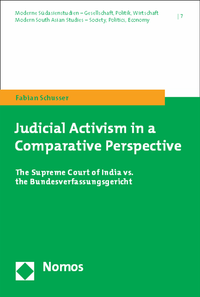 Cover of book: Judicial Activism in a Comparative Perspective