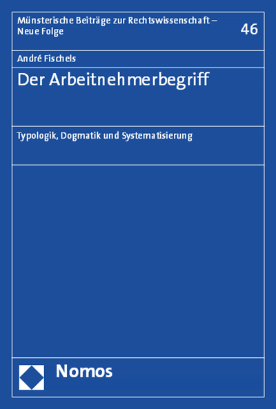 Cover of book: Der Arbeitnehmerbegriff