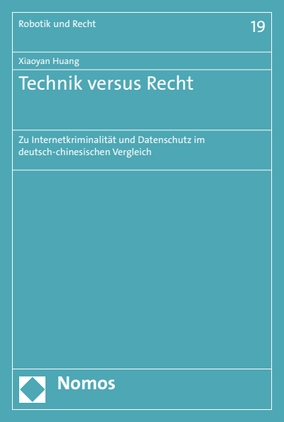 Cover of book: Technik versus Recht